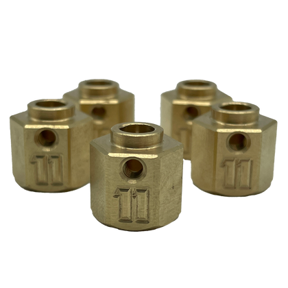 Axial Brass Hexes